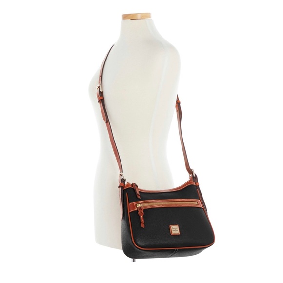 Dooney & Bourke Presley Leather Crossbody - Black - Picture 4 of 6
